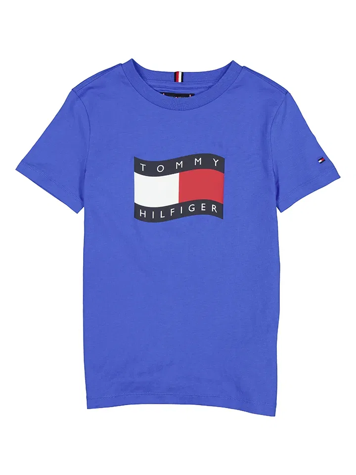 Футболка из хлопка Tommy Hilfiger, синий