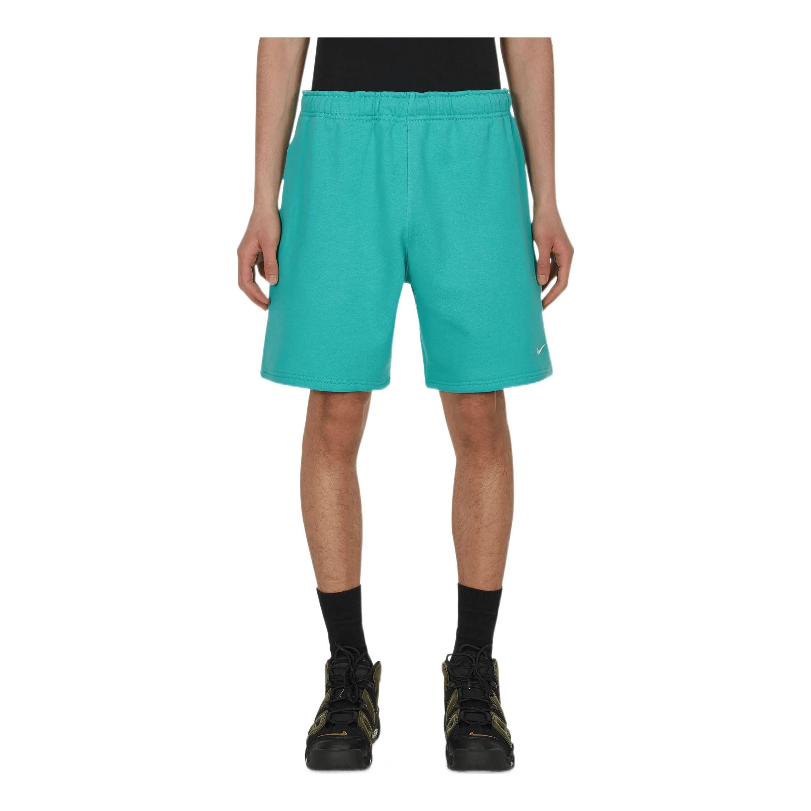 

Шорты Men's Nike Special Project Solo Swoosh Solid Color Logo Embroidered Straight Shorts Blue Green DV3055-392