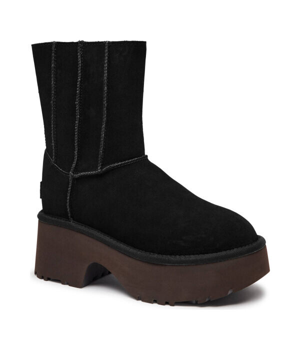 Полусапоги женские UGG утепленные, черный