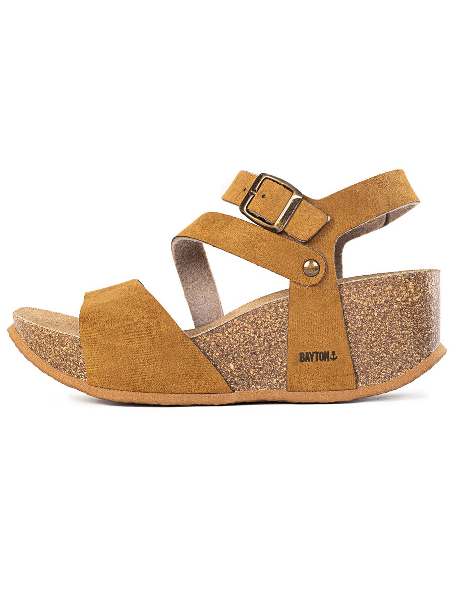 Босоножки на ремешках Bayton, цвет Caramel/Light brown