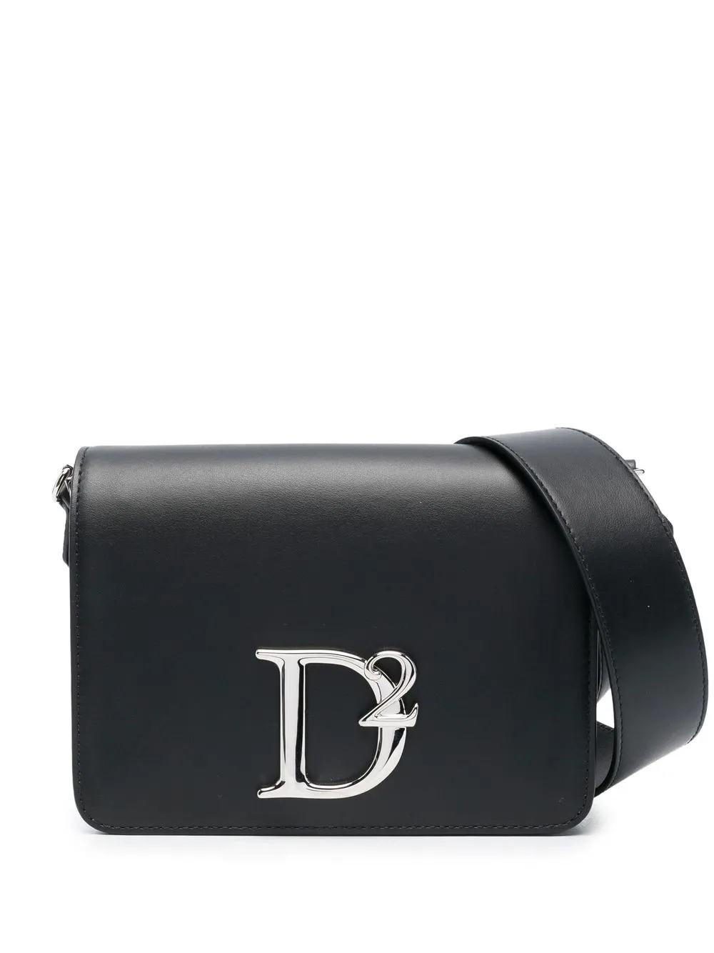 

Сумка через плечо с логотипом DSQUARED2, черный