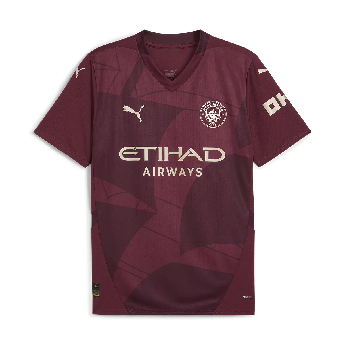 

Футболка-реплика Manchester City FC 2024-2025 Puma Third Men's Shirt, красный