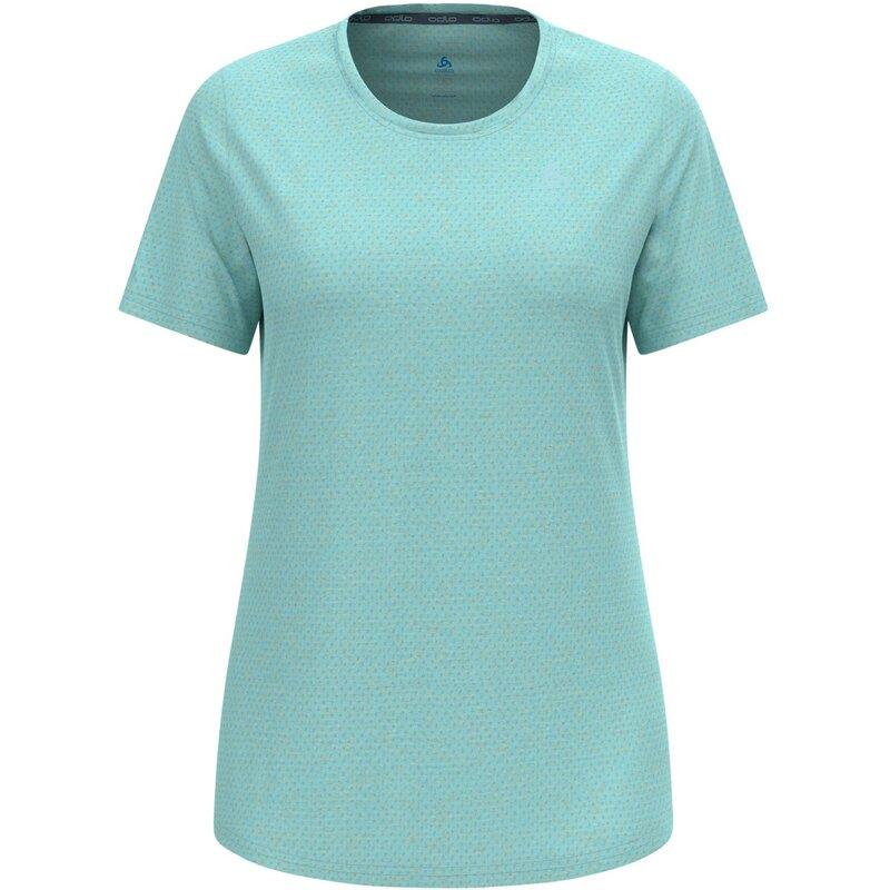 

Футболка с круглым вырезом, размер 3, размер s/s active Odlo, цвет aqua haze melange