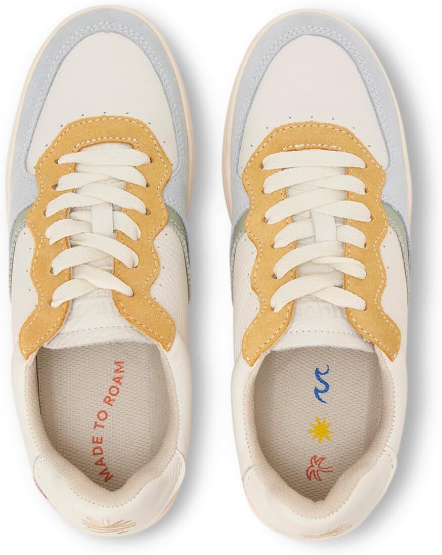 Кроссовки Soludos Roma Sneaker, цвет Sunrise Cloud — фото 2