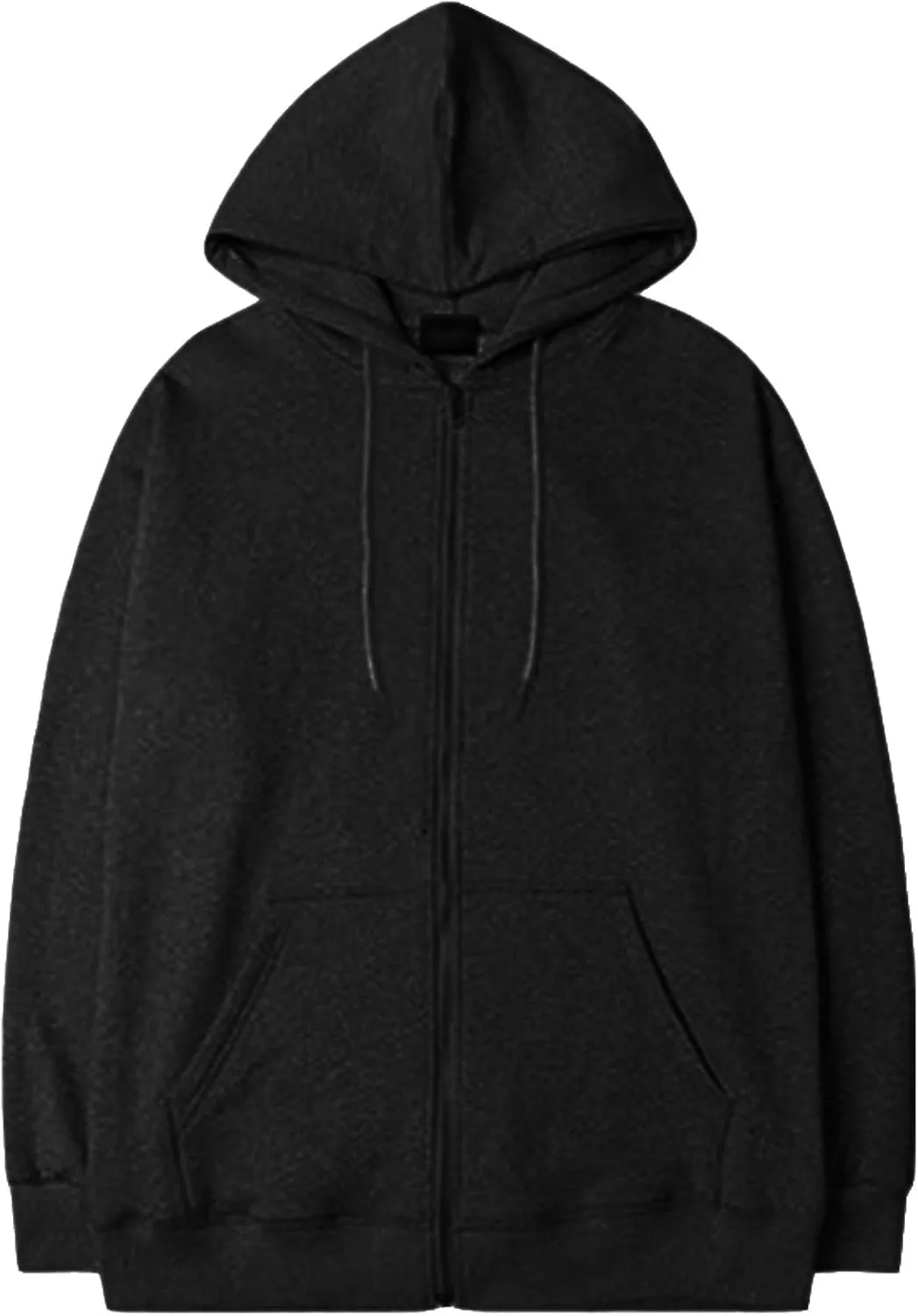 

JEsilunmaMY Весенне-осенняя худи на молнии для мужчин, легкая, с длинным рукавом и карманом