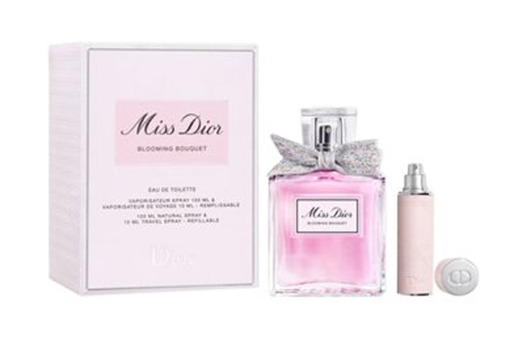 DIOR Miss Floral Sweetheart Women's Light Perfume Set Eau De Toilette EDT Mandarin Peony Rose 100ml+10ml — фото 4