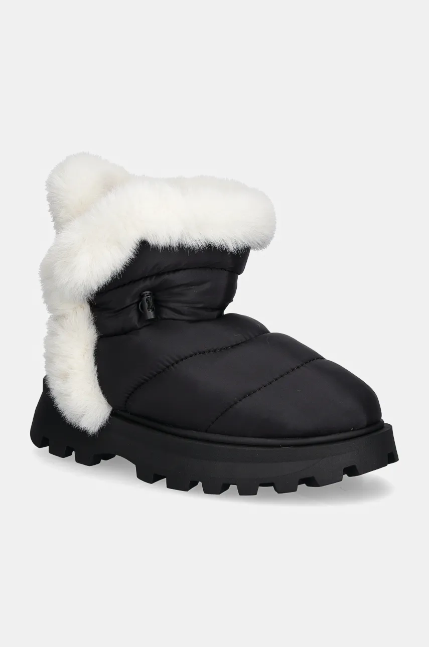 Зимние ботинки женские Steve Madden Frostee стеганые с мехом, черный