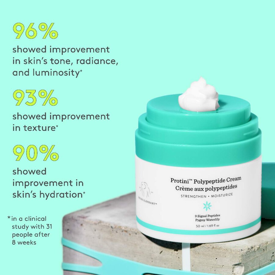 Сыворотка Drunk Elephant — Увлажняющий Protini Polypeptide Firming Refillable Moisturizer с полипептидами, 15 мл — фото 4