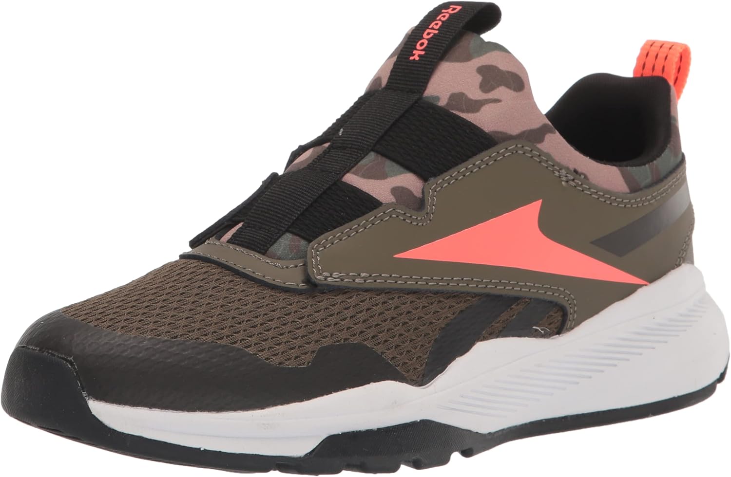 

Кроссовки Reebok для мальчиков Xt Sprinter Slip, черный/зеленый/оранжевый