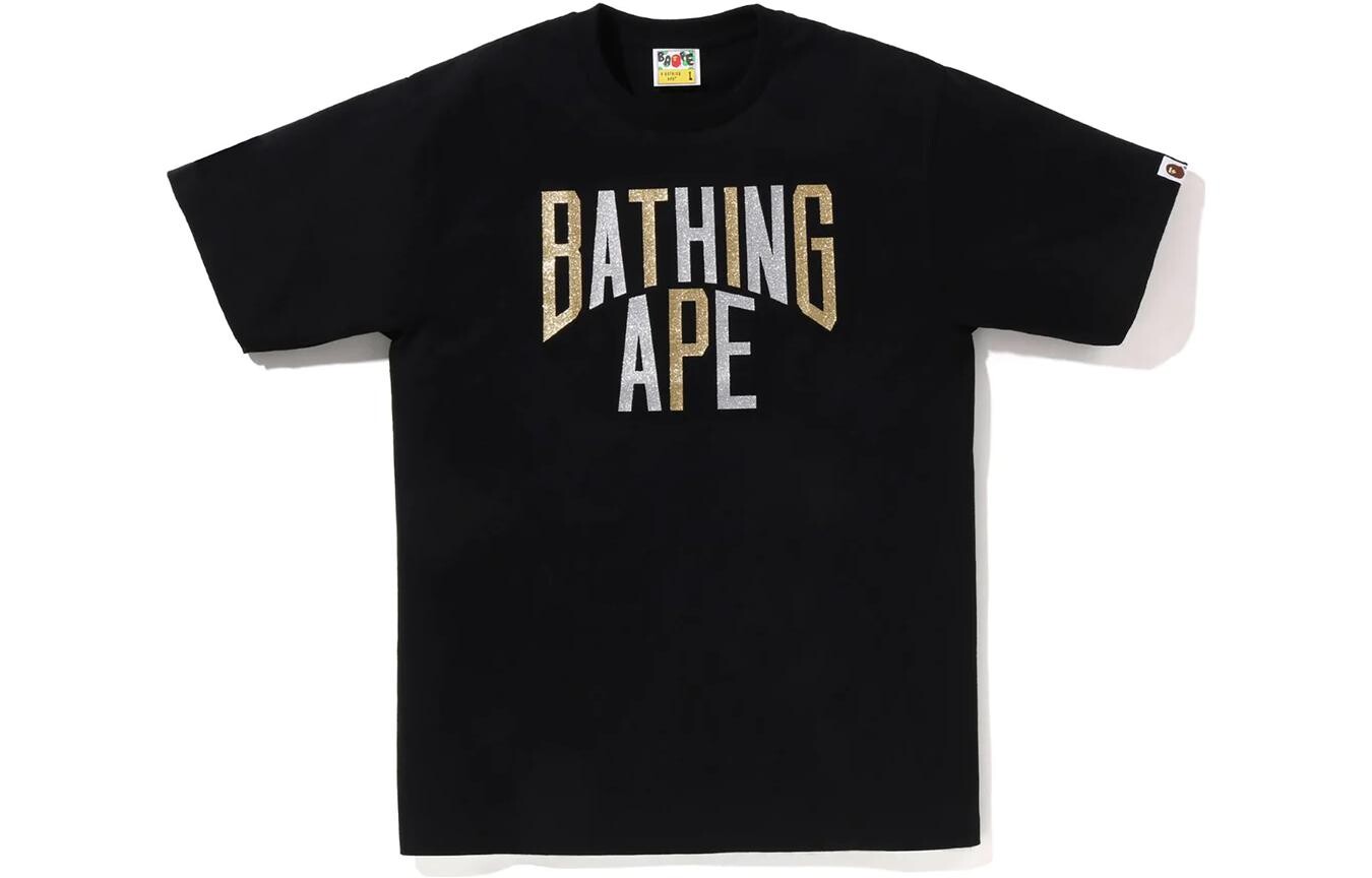 

Футболка мужская черная A Bathing Ape, черный