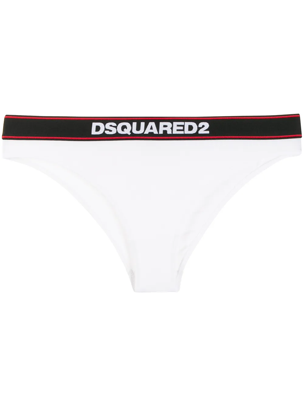 

Трусы-стринги с логотипом DSQUARED2, белый