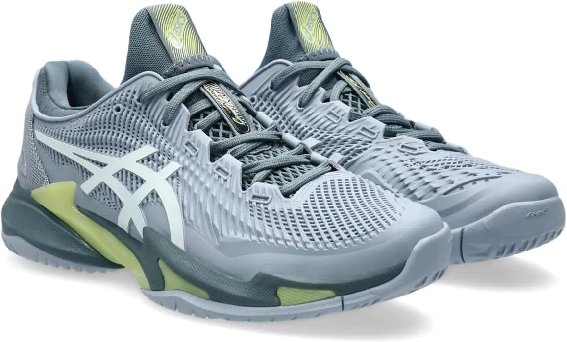 Кроссовки теннисные ASICS Court FlyteFoam 3, Grey Blue/White — фото 2