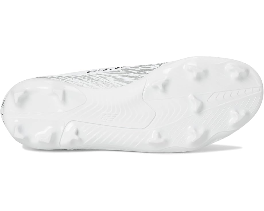 Кроссовки New Balance Kids Furon Team FG V8, цвет White/Metallic Silver/Black — фото 3