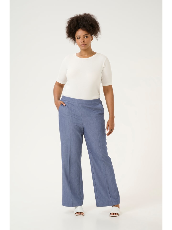 

Костюмные Брюки KAFFE curve, винтажный индиго