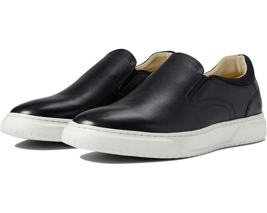 

Кроссовки Florsheim Premier Plain Toe Slip-On Sneaker, цвет Black Smooth, Серый, Кроссовки Florsheim Premier Plain Toe Slip-On Sneaker, цвет Black Smooth