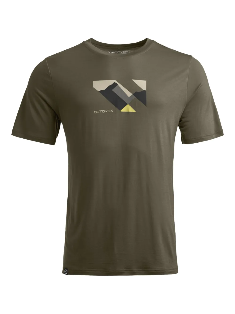 

Футболка с принтом ORTOVOX, зеленый