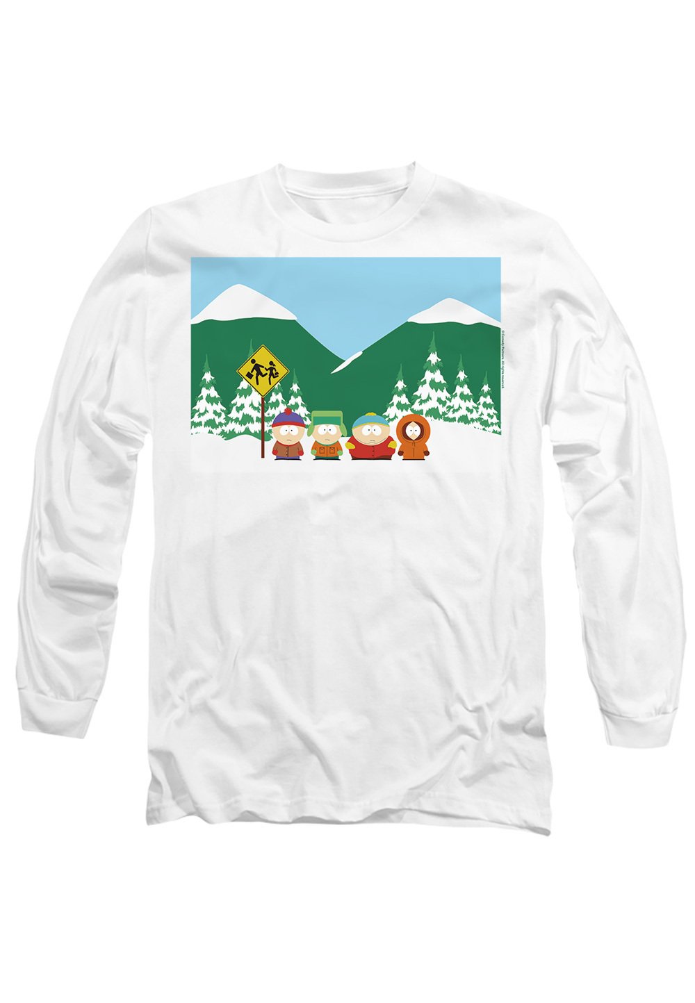 

Топ с длинными рукавами SOUTH PARK BUS STOP Cotton Soul, белый