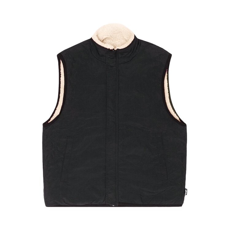 Жилет Stussy Sherpa Reversible Vest, разноцветный — фото 3