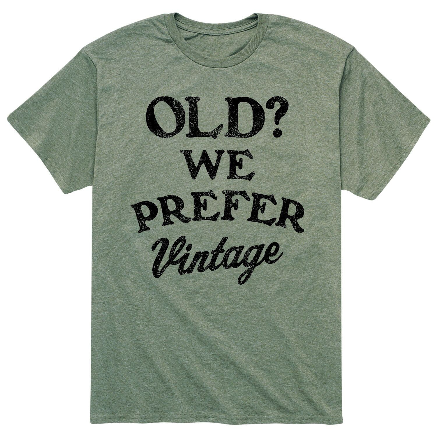 

Мужская футболка Old We Prefer Vintage Licensed Character