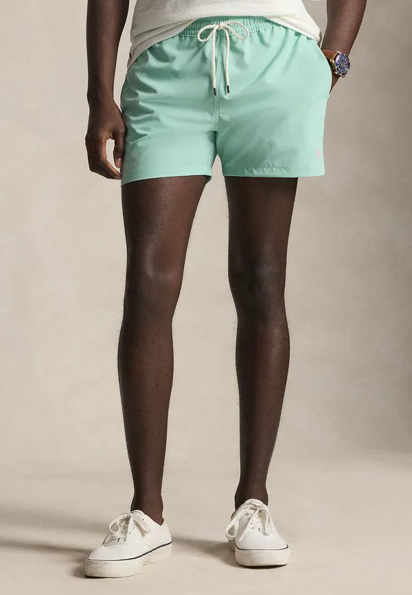 Плавки-Шорты для путешествий, облегающие, 4,5 дюйма. Polo Ralph Lauren, Celadon