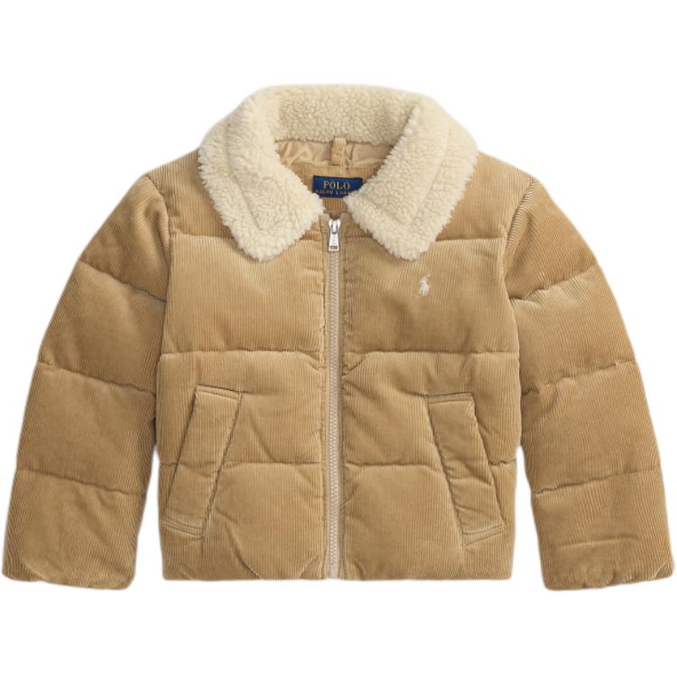 

Детская пуховая куртка Kids' Polo Ralph Lauren, хаки