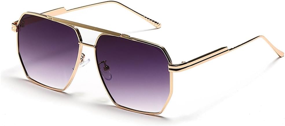 

Ретро солнцезащитные очки для женщин и мужчин, металлические солнцезащитные очки в винтажном стиле с защитой от УФ-излучения UV400 для использования на открытом воздухе HCPIHF, Gray