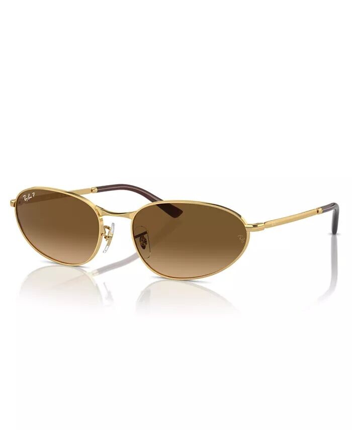 

Поляризованные солнцезащитные очки унисекс, 3734 руб Ray-Ban, желтый