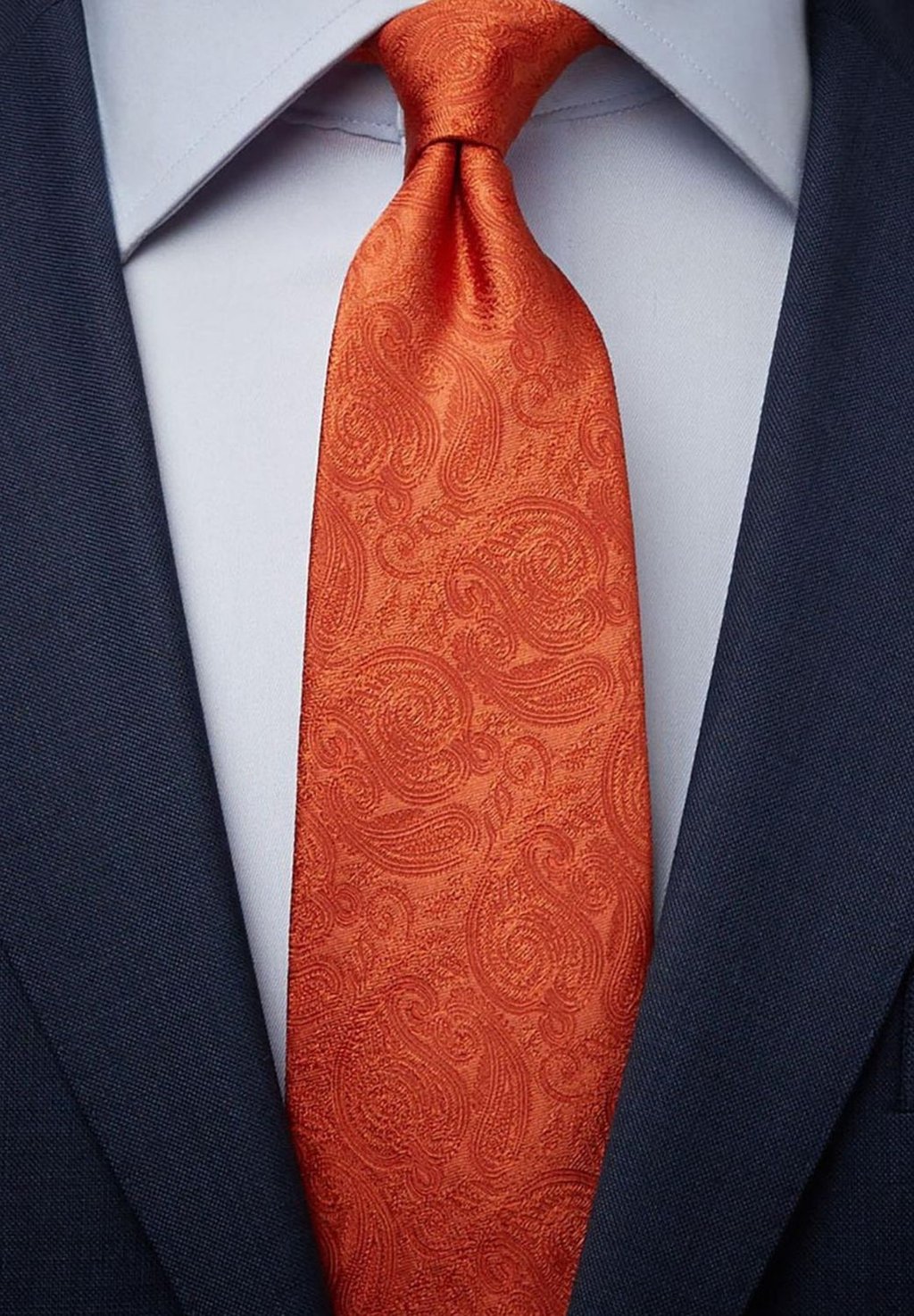 

Галстук FORMAL SOLID John Henric, оранжевый