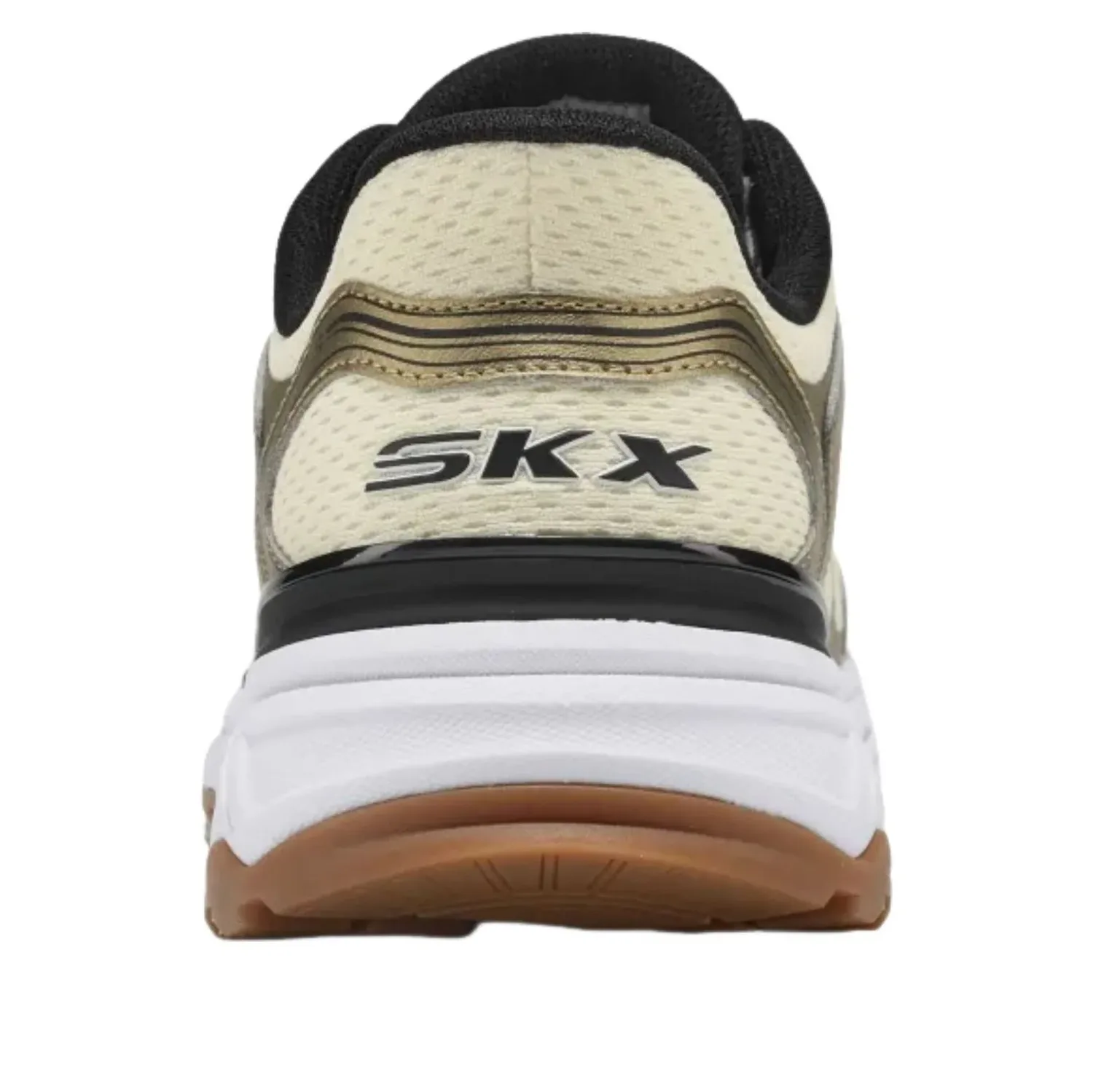 Кроссовки Skechers Stamina 'Gold Black White' — фото 4