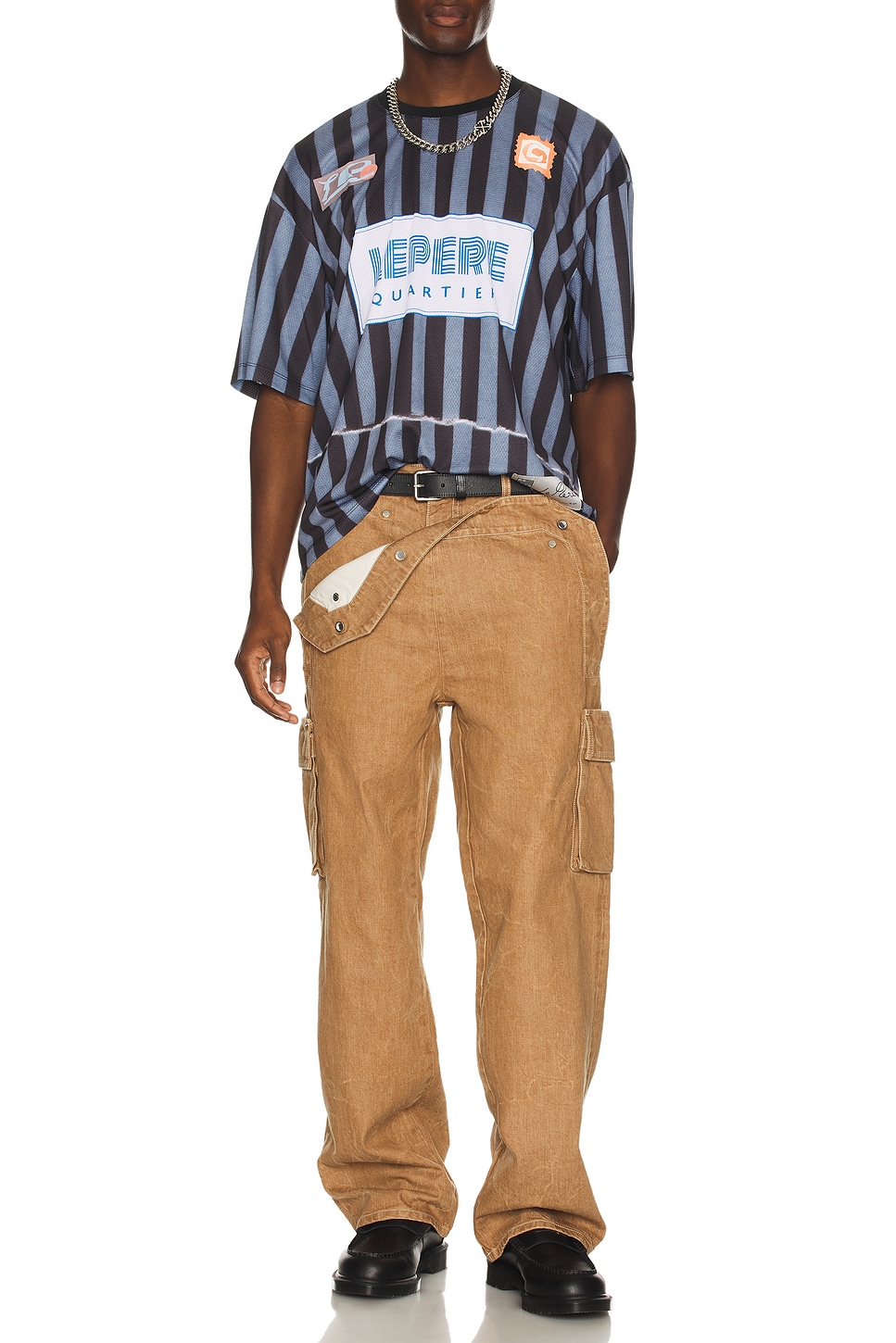 

Джинсовые брюки Peek-A-Boo Le Père, Khaki