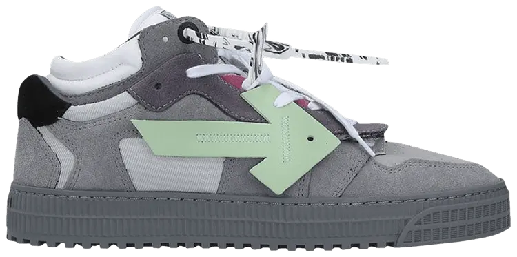 

Кроссовки Off-White Off-Court Low 'Light Grey Mint', серый