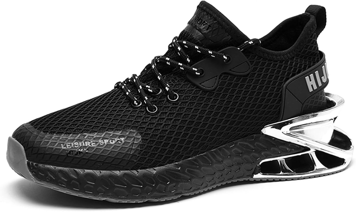 

Мужские кроссовки GSIGUL для бега, с сеткой, дышащие, для тенниса, ходьбы и тренировок в зале, черный