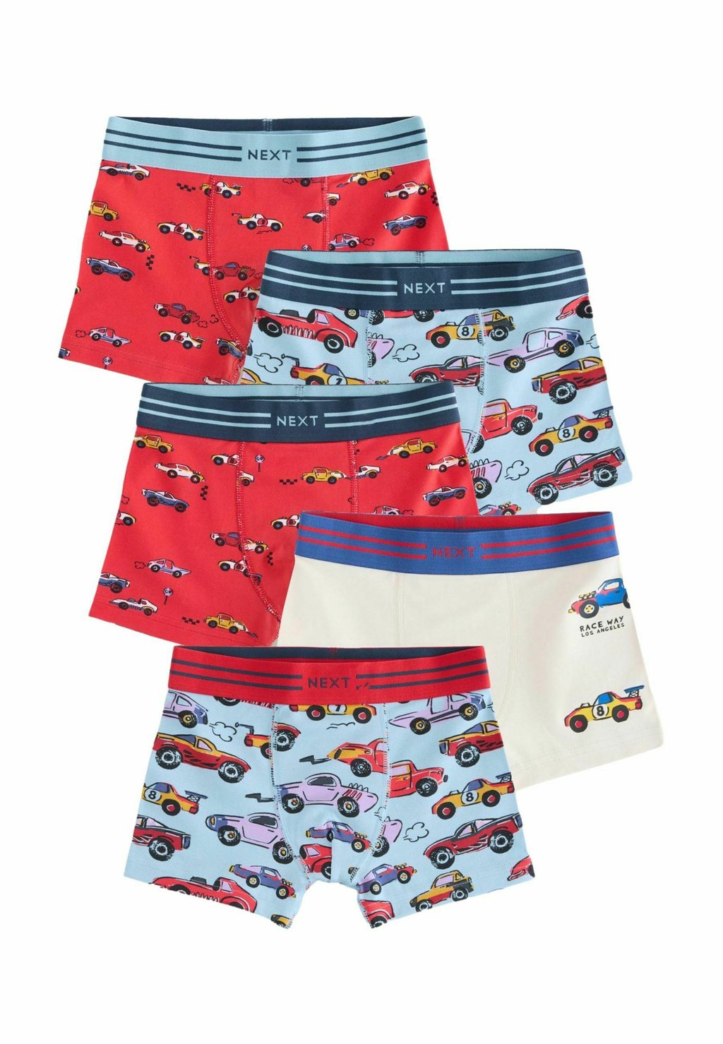 

Брюки-кюлоты 5 PACK Next, красный