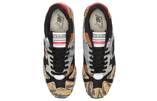Кроссовки sneakersnstuff x 770 сделано в англии New Balance, черный — фото 3