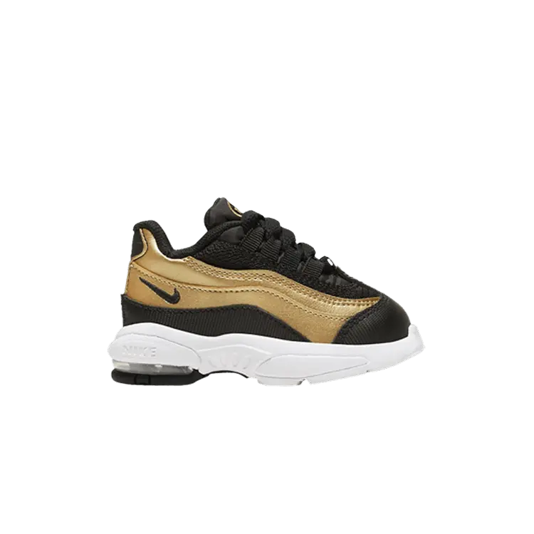 

Кроссовки Nike Air Max 95 TD 'Black Metallic Gold', черный