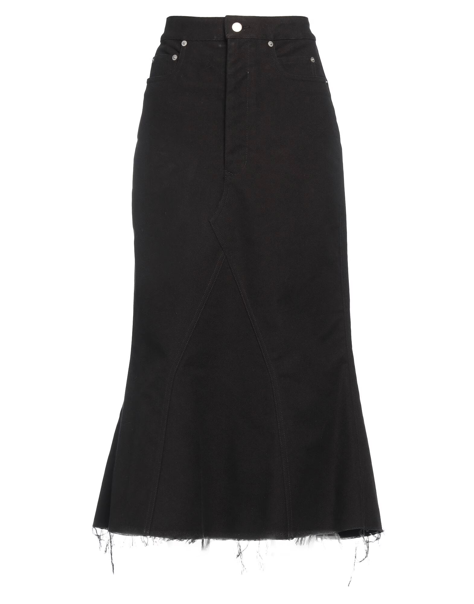 

Юбка миди Rick Owens, черный