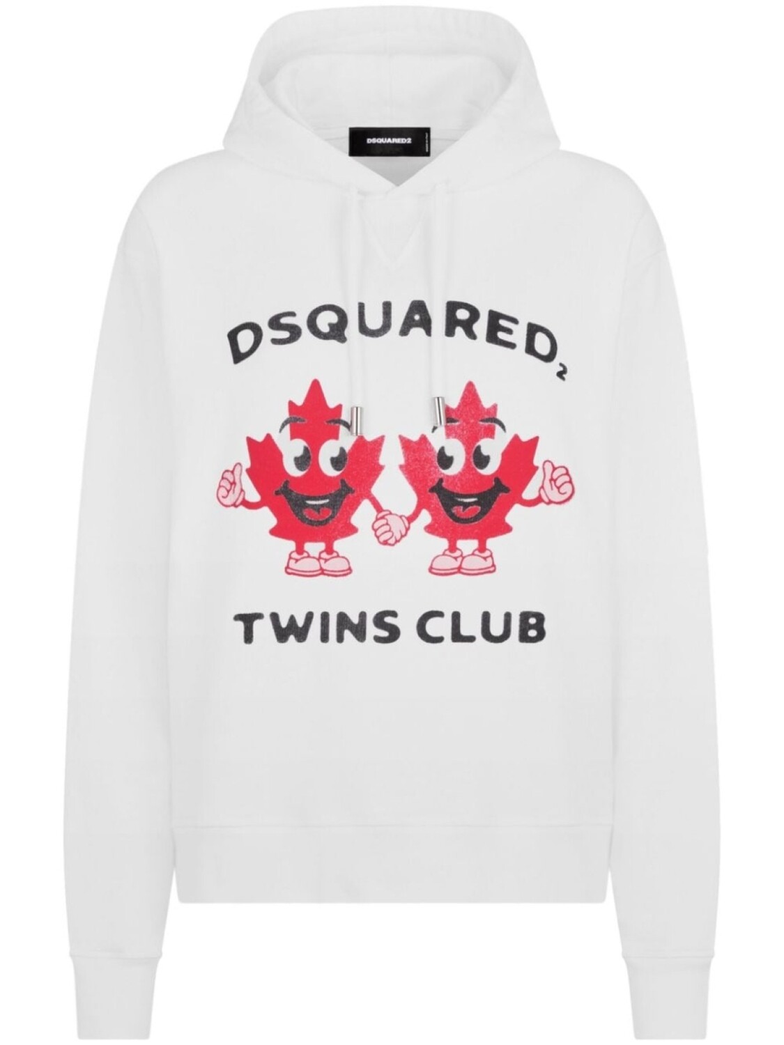 

Dsquared2 худи с графичным принтом, белый
