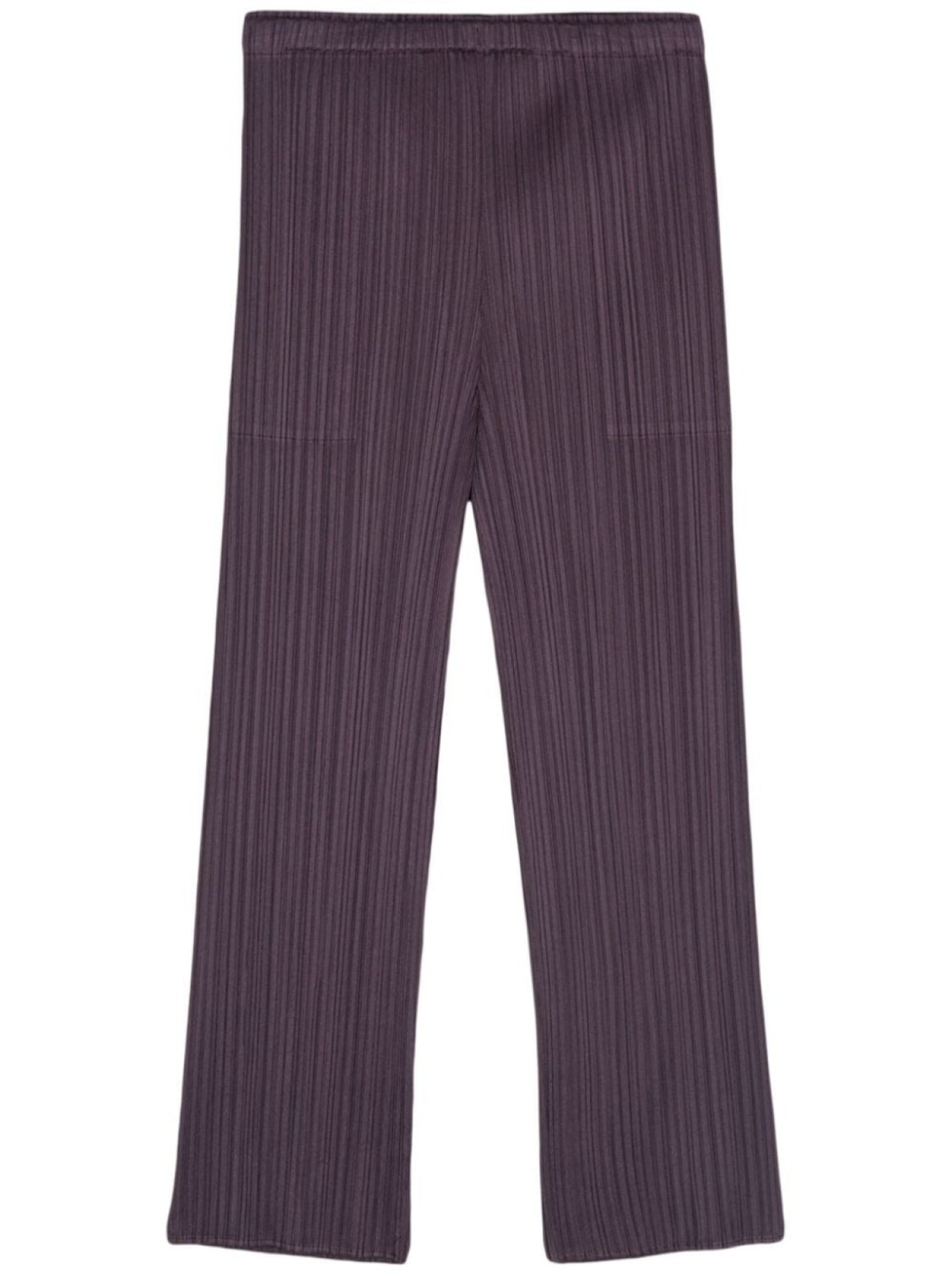

Pleats Please Issey Miyake укороченные брюки прямого кроя, фиолетовый