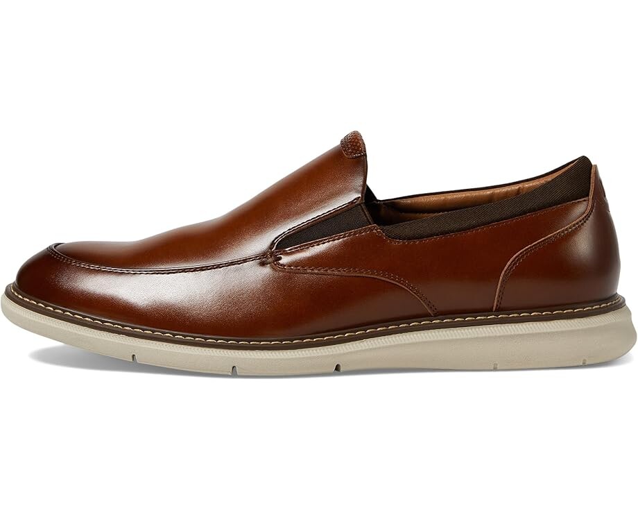 Лоферы Nunn Bush Chase Moccasin Toe Slip-On Lightweight Contemporary Loafer, цвет Cognac — фото 4