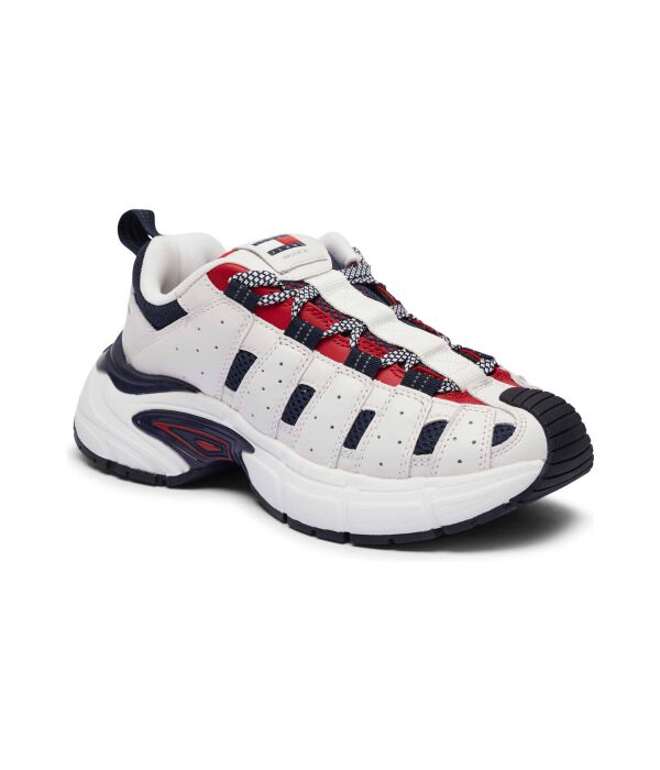 Кожаные кроссовки архив 95 Tommy Jeans, белый