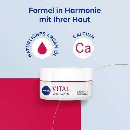 Крем для лица SPF15 NIVEA Vital Anti-Wrinkle Intensive Plus Day Care Уход за лицом для зрелой кожи с — фото 3