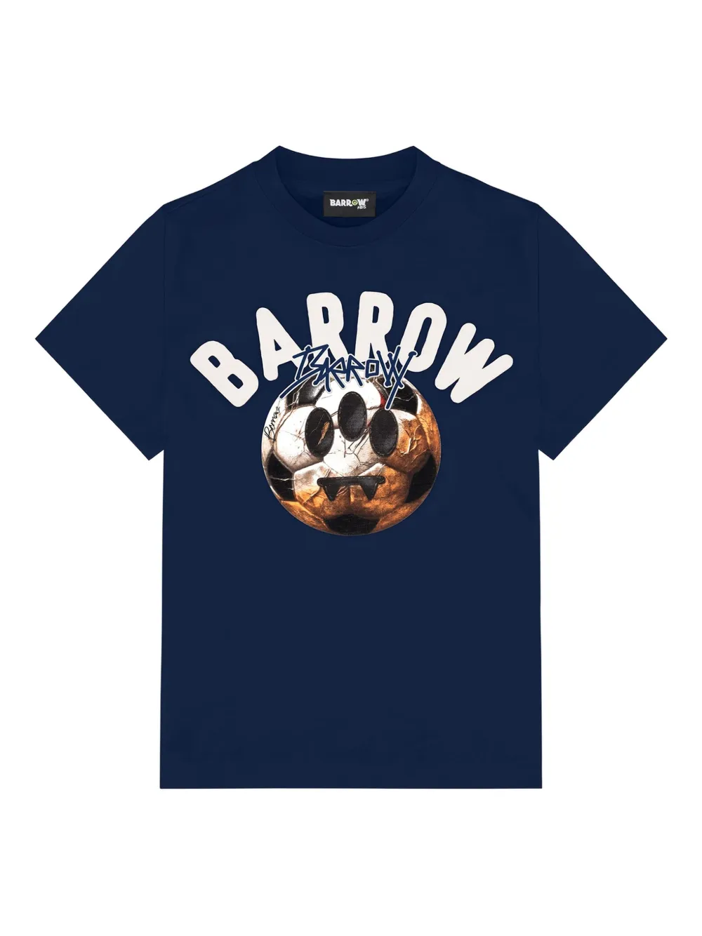 

Футболка с принтом в футбольной тематике Barrow kids, синий