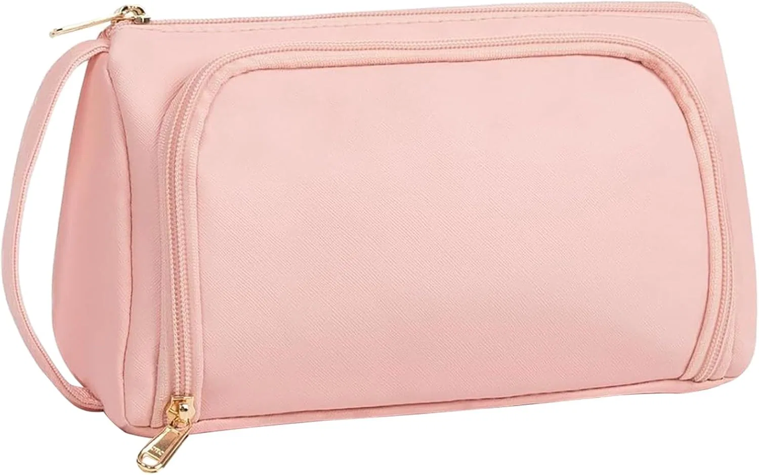 Косметичка из PU-кожи YmilemY розовая 24x10x14 см