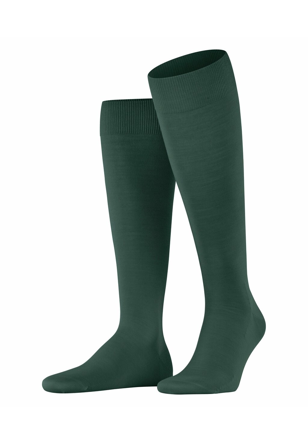 

Носки выше колена CLIMAWOOL BUSINESS & CASUAL FALKE, темно-зеленый