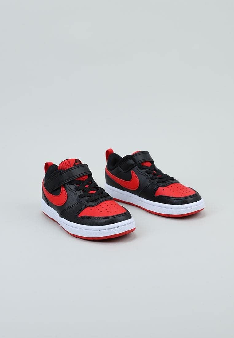 Кроссовки Nike Boys' Court Borough Low 2 (PSV) для мальчиков, белый — фото 4