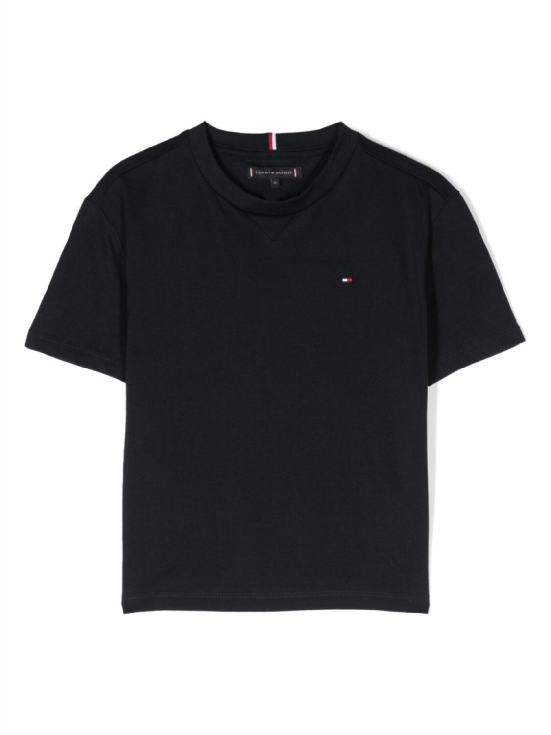 

Футболка с вышитым логотипом Tommy Hilfiger Junior, синий