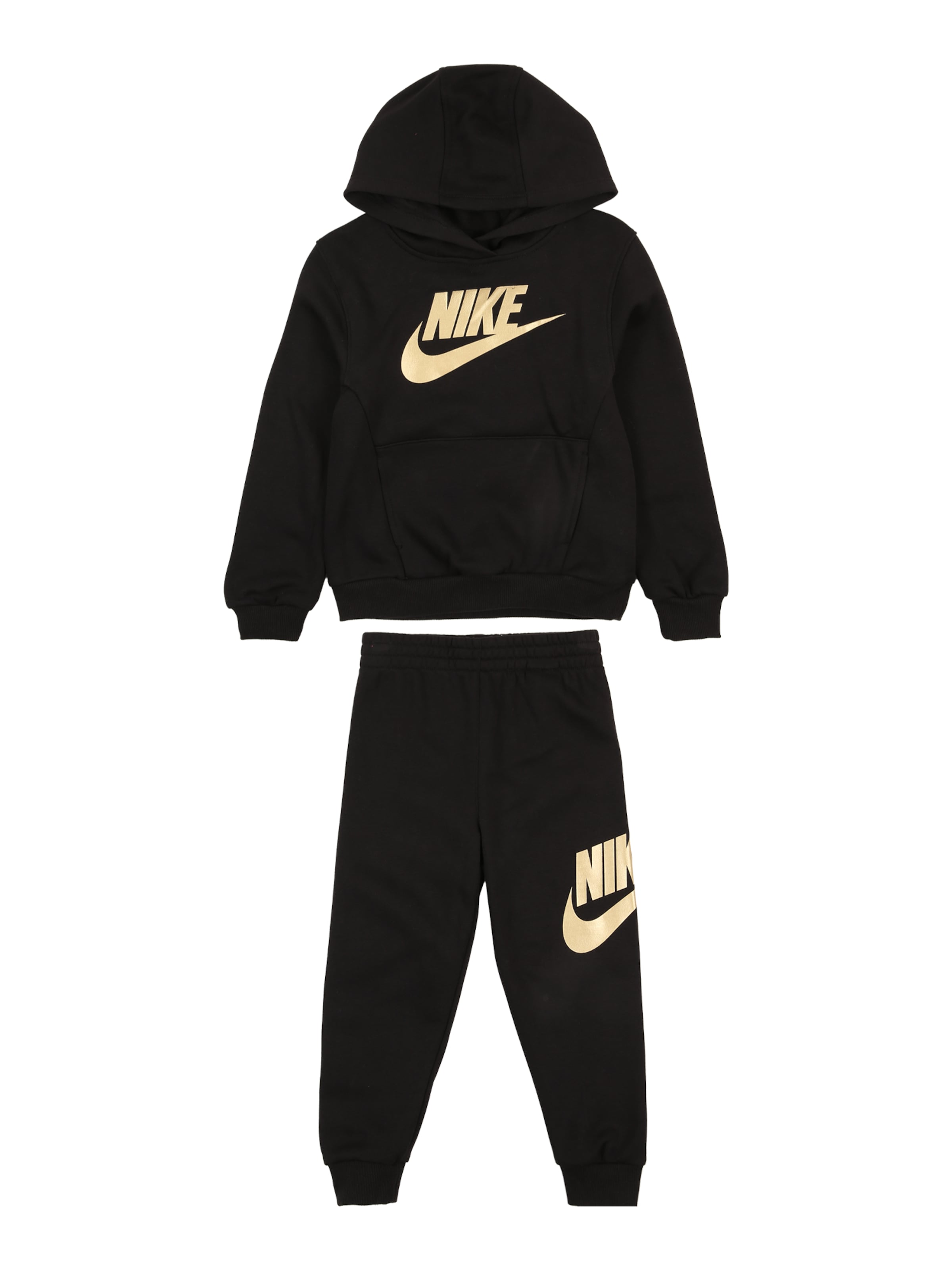 

Nike Sportswear Спортивный костюм 'CLUB FLEECE' в черном цвете