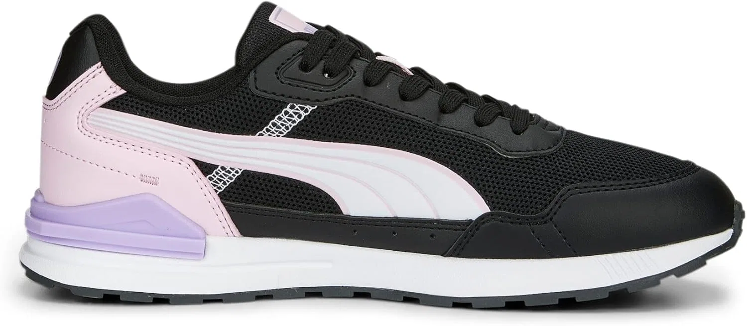 Мега-кроссовки PUMA Herren Graviton, Puma Black Puma White Vivid Violet Pearl Pink — фото 2