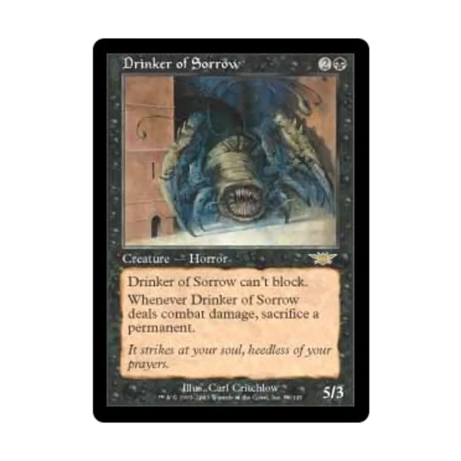 

CCG Пьющий скорбь (клавиша R), MTG - Legions