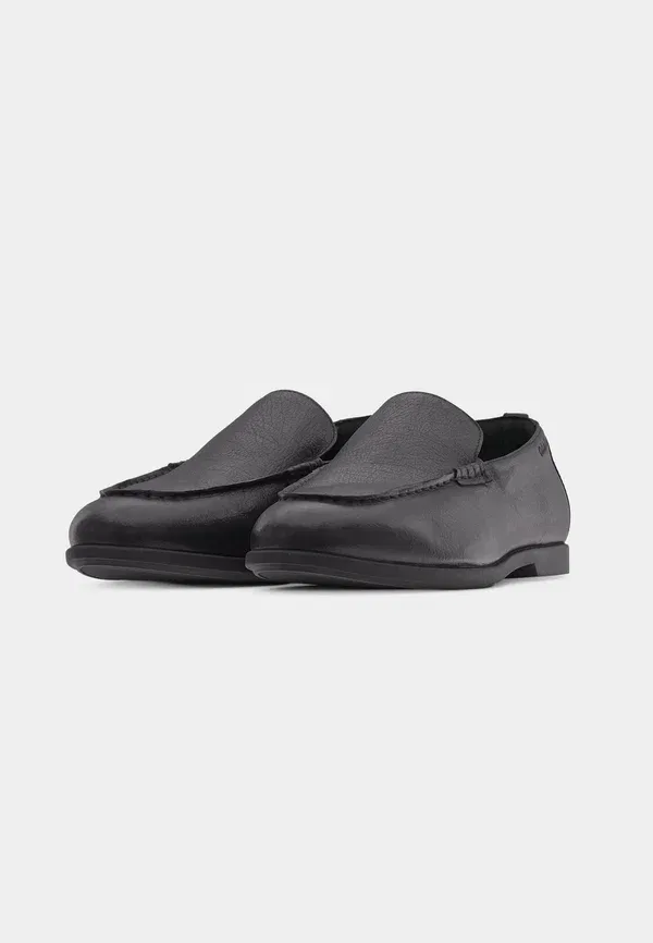 Лоферы Calvin Klein Low prof loafer slip ons, тройной черный — фото 3